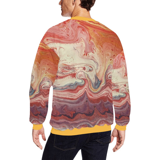 Vibrant Colorful Swirl Design Men&