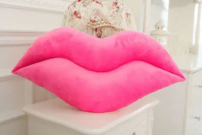 Unique Trendy Sexy Plush Big Lips Pillow- Home Bedroom Decor CJ
