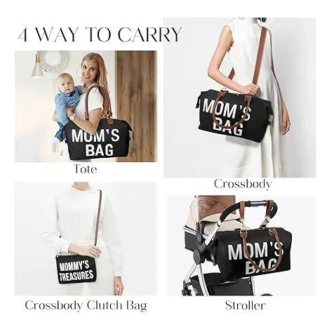 Weekender Bag For Women, Travel Duffel Bag For Women, Mom Bag The Aurora Touch