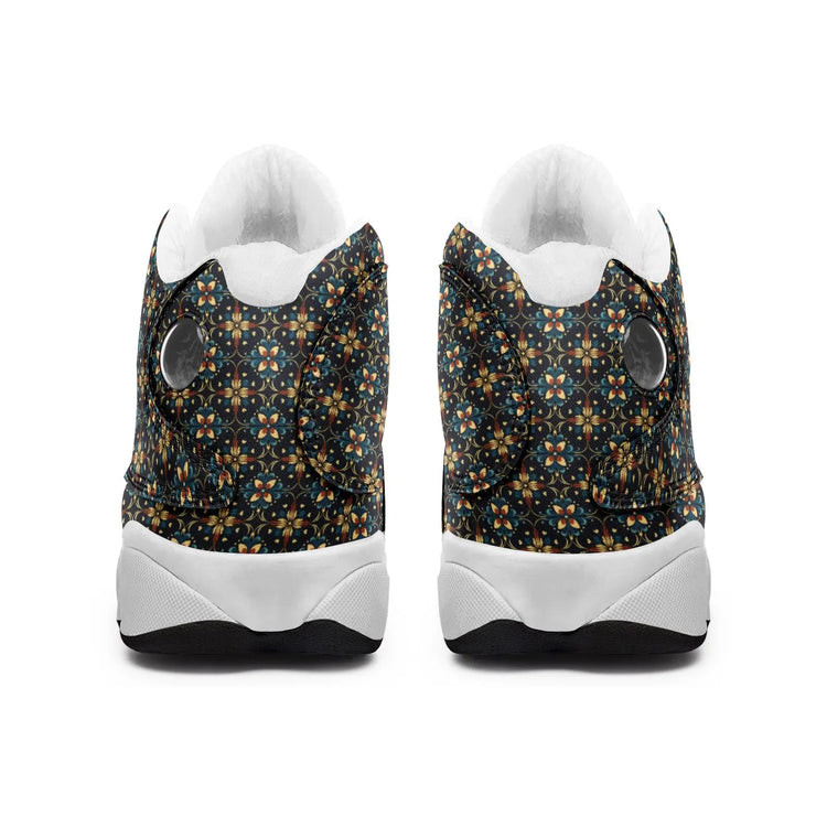 Geometric Pattern Unisex Stylish Trendy Sneakers Printy6