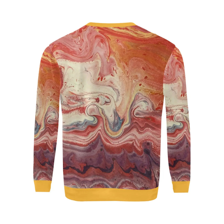 Vibrant Colorful Swirl Design Men&