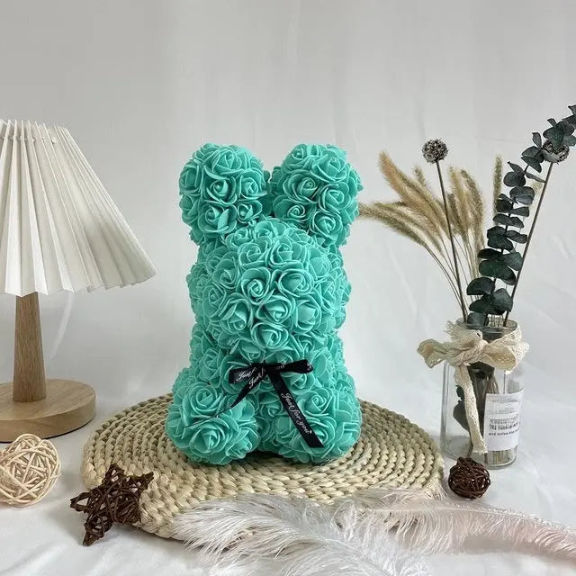 Rose Bear Gift Box Teem Drop