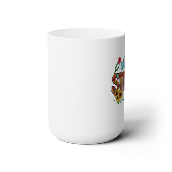 Ceramic Mug 15oz, women&