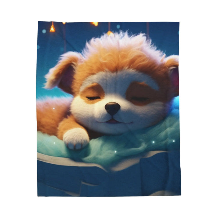 Velveteen Plush Blanket, young child cute soft cozy toddler bedroom decor comforter bedspread b lankie The Aurora Touch