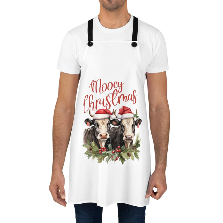 Apron (AOP), Holiday Novelty items, Xmas Apron, Gift for a Chef, Gift for a Cook, Kitchen Decor, Holiday Items, Great Xmas Gift The Aurora Touch