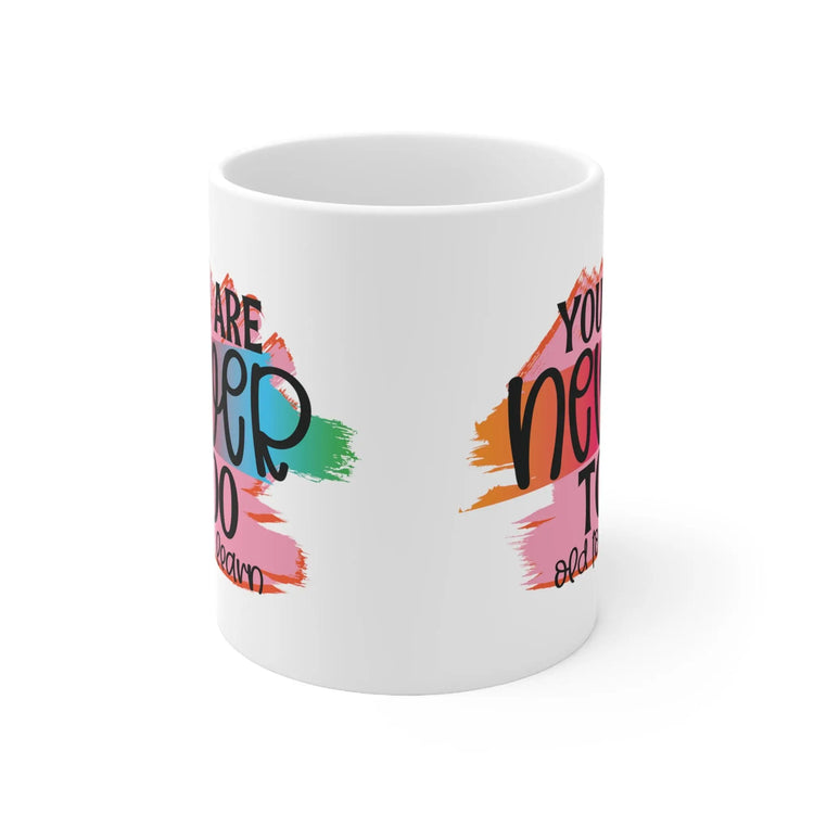 Ceramic Mug 11oz, Postive Sublimation Mug, Great Student Gift, Encouraging Coffee Mug, Love & Friendship Mug, Healthy Mind items