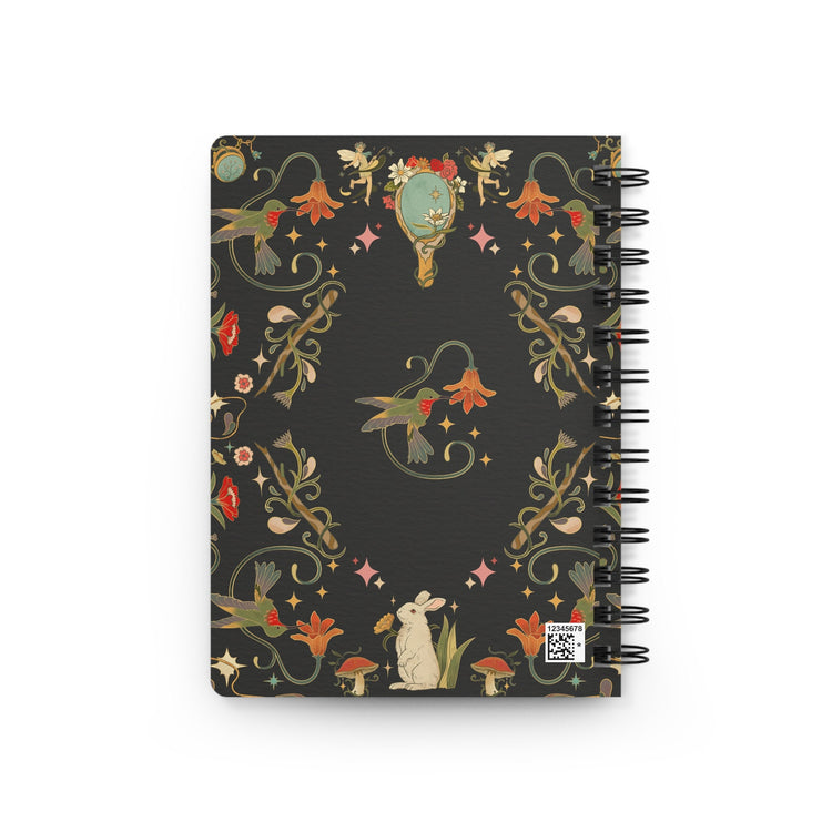 Spiral Bound Journal, Personalized Self Reflection Journal, Postive Affirmation NoteBook, Daily Agenda Journal, Self Awareness Book The Aurora Touch