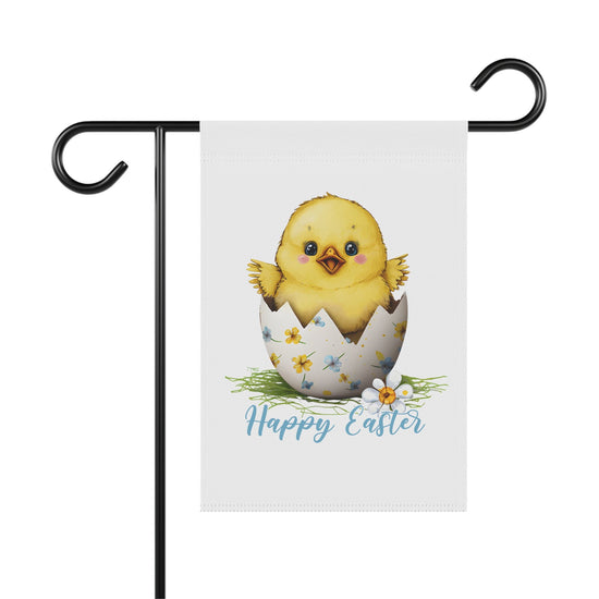 Garden & House Banner, Happy Easter Flag, Outdoor Home Decor, Festive Garden Ornament, Springtime decorations, Easter Banner