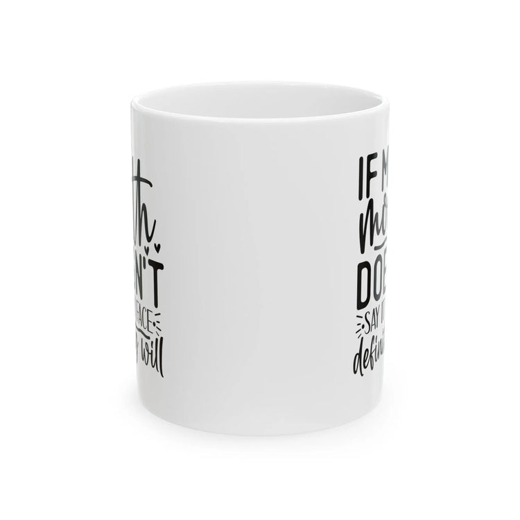 Ceramic Mug, (11oz, 15oz), Sarcastic Fun Coffee Tea Mug, Everyday Silly office kitchen mug, Funny humorous gift item for friend The Aurora Touch