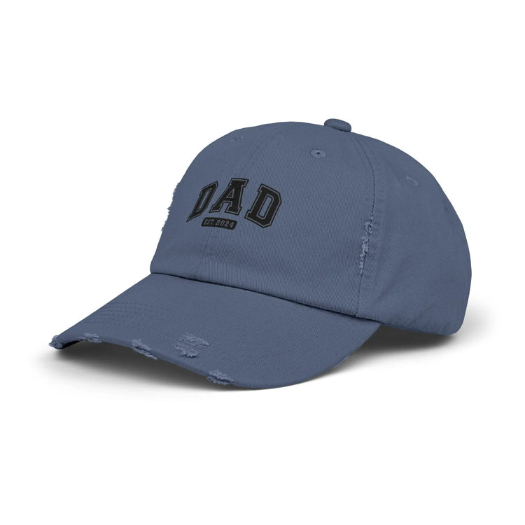 Unisex Distressed Cap, Dad everyday baseball cap, great casual gift for Father The Aurora Touch