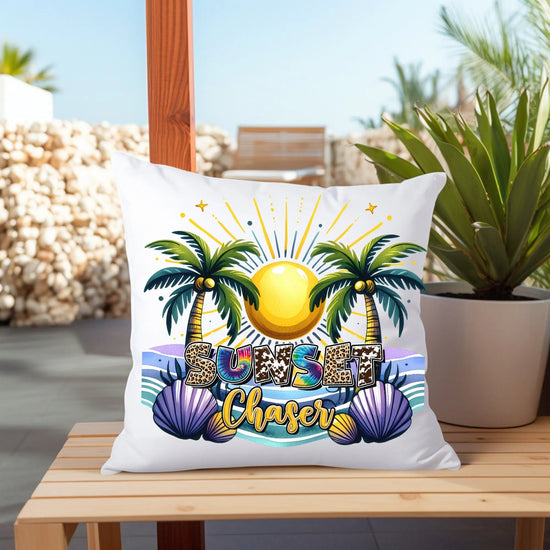 Outdoor Pillows, Outdoor Furniture throw Pillows, Stylish Beach Style designed pillows, Outside weather proof Summer decor, Custom pillow The Aurora Touch