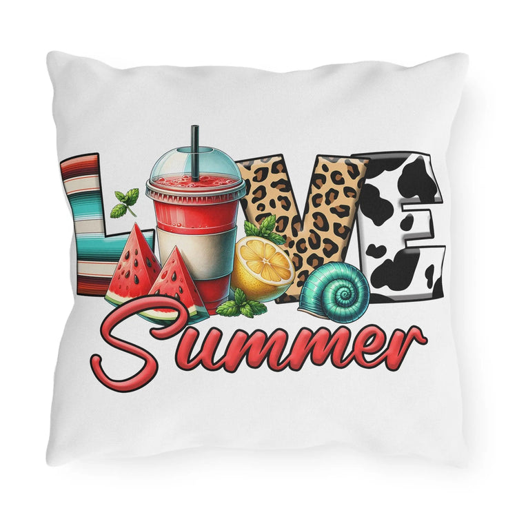 Outdoor Pillows, Summer outside patio furniture throw pillow, Poolside lounge pillow, Stylish Custom poolside lounge pillow
