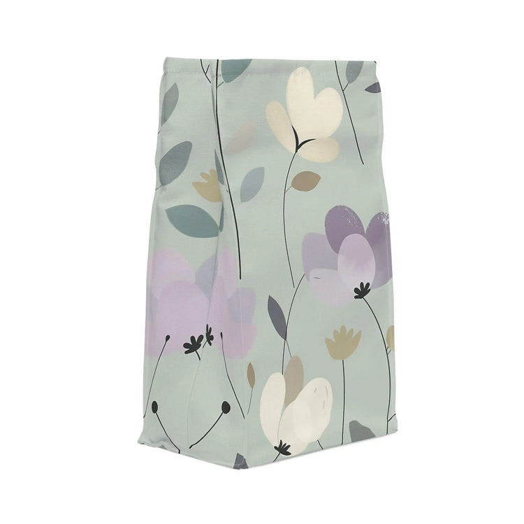 Polyester Lunch Bag, backtoschool easy opening floral design travel snack lunch food bag great for all ages The Aurora Touch