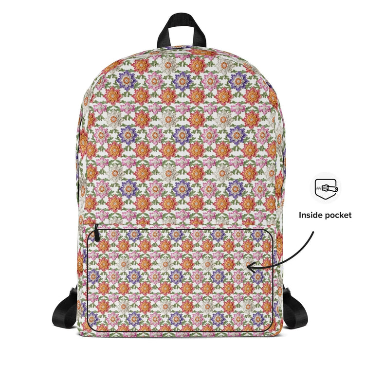3D Floral Crochet Backpack – Stylish All-Purpose Bag The Aurora Touch