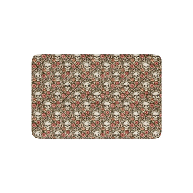 Sherpa blanket, Sugar skull floral day of the dead stylish home office bedroom couch lazy chair super soft throw decor for all