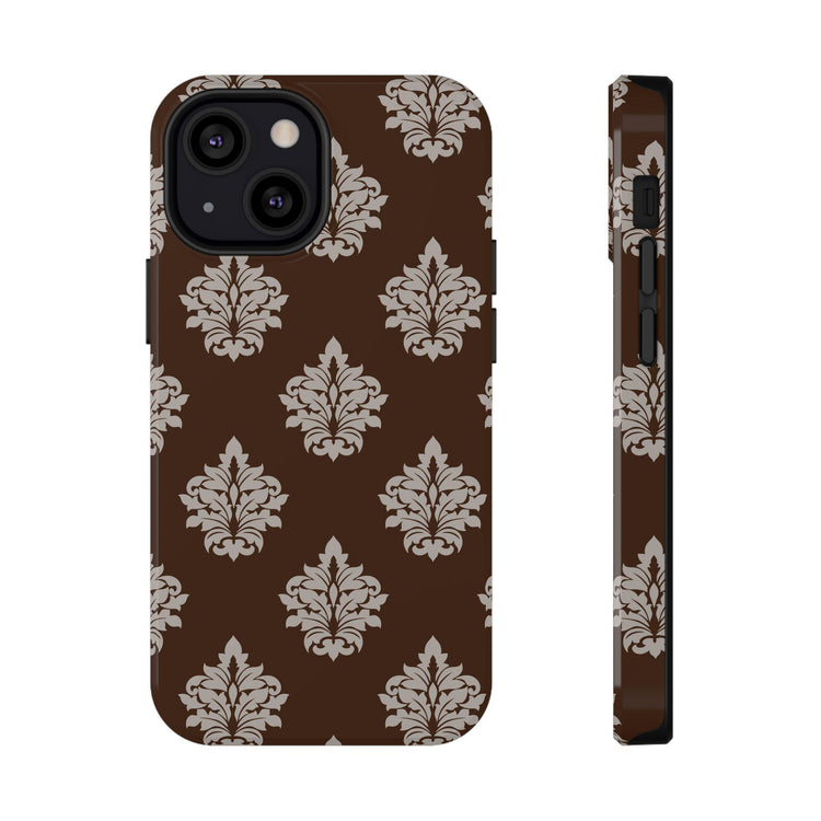 Elegant Floral Impact-Resistant IPhone Case, Stylish Tech Accessory for Fashion Lovers, Gift for Birthdays, Holidays, Couples