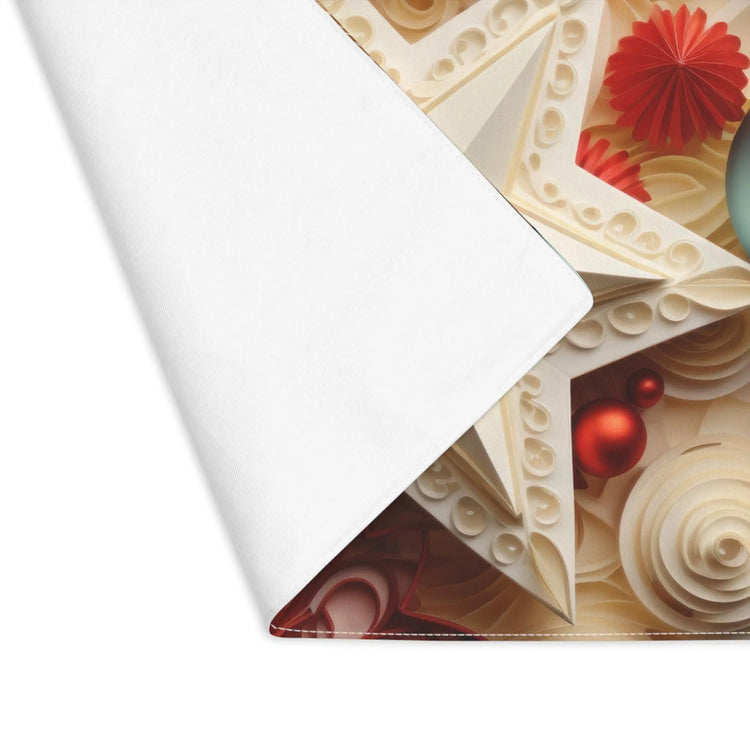 Festive Star Placemats - Holiday Table Decor, Christmas Dinner, Seasonal Table Setting, Gift for Hosts, Family Gatherings, Winter The Aurora Touch