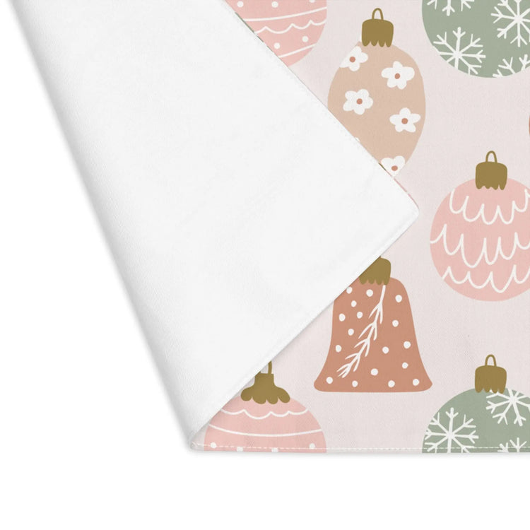 Whimsical Holiday Placemat, Festive Table Setting, Christmas Decor, Family Gatherings, Holiday Parties, Cute Table Accessory The Aurora Touch