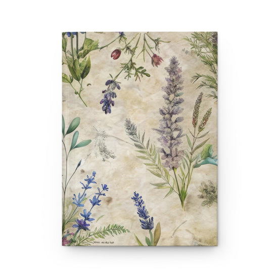 Botanical Hardcover Journal for Nature Lovers | Floral Journal, Garden Notebook, Eco-Friendly Diary, Gift for Writers, Creative Journal