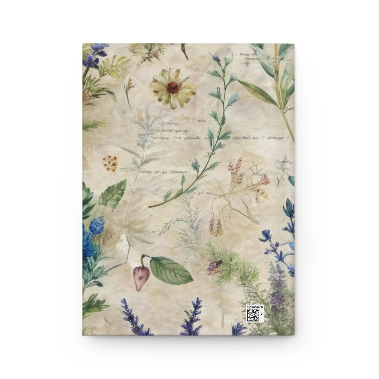 Botanical Hardcover Journal for Nature Lovers | Floral Journal, Garden Notebook, Eco-Friendly Diary, Gift for Writers, Creative Journal The Aurora Touch