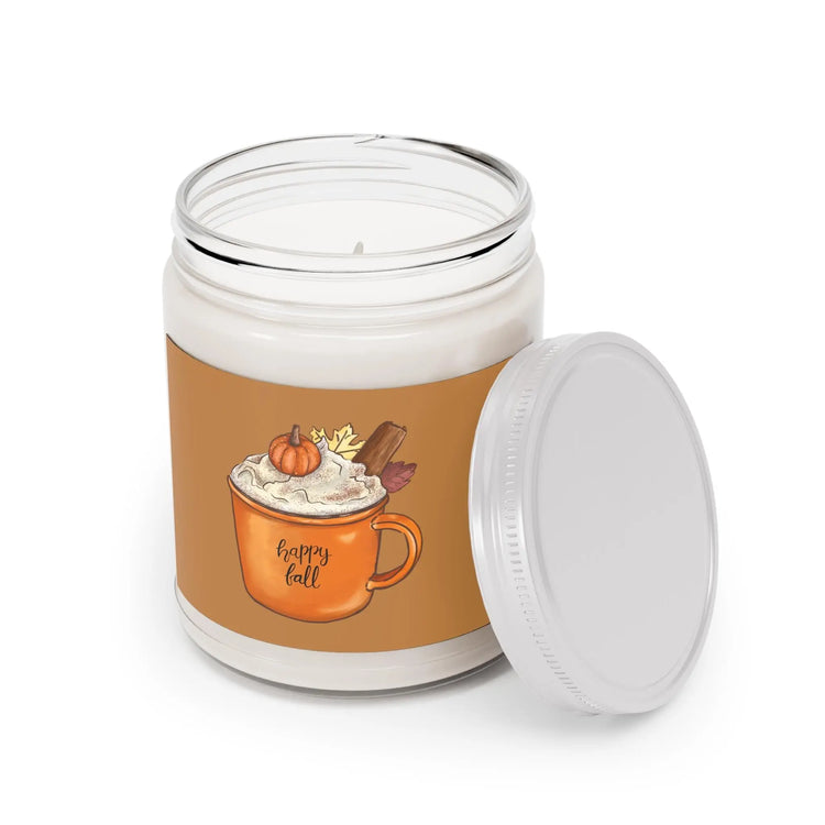 Scented Candles, Eco Friendly Vanilla Bean Comfort Spice Fall Autumn Candle, 9oz - Home Fragrance Candle, Gift Idea, Aromatherapy Candle, The Aurora Touch