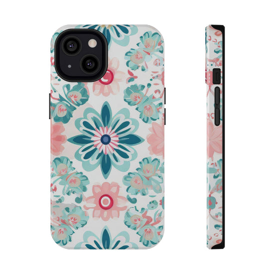 Floral Impact-Resistant IPhone Case | Vibrant Flower Design, Cute Gift for Her, Floral Accessories, Durable Protection, Spring Decor