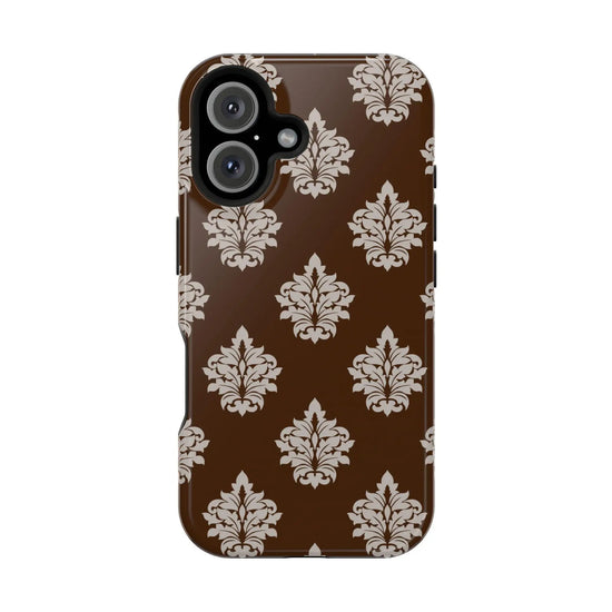 Elegant Floral Impact-Resistant IPhone Case, Stylish Tech Accessory for Fashion Lovers, Gift for Birthdays, Holidays, Couples