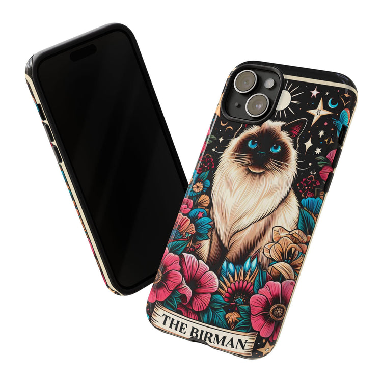 Tough Cases, Glossy Matte Phone Cover, The Birman Tarot Card, iPhone, Android, Sturdy Strong Stylish Hard Case