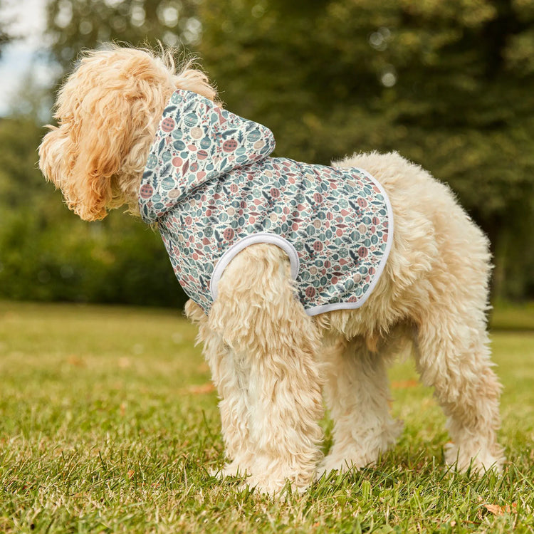 Floral Pet Hoodie - Cozy Dog Sweatshirt, Cute Cat Apparel, Spring Fashion for Pets, Perfect for Gifts and Holidays, Adorable Pet Outfit The Aurora Touch