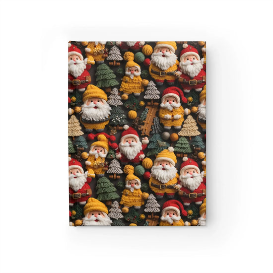 Festive Santa Journal - Perfect for Holiday Planning, Gift Lists, Christmas Memories, Journal Your Thoughts, Holiday Decor The Aurora Touch