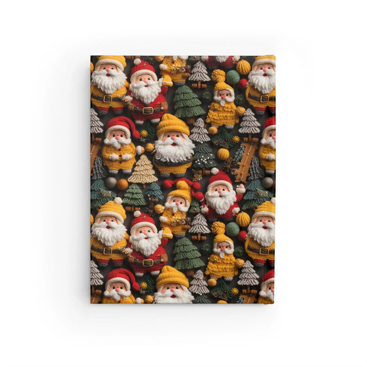 Festive Santa Journal - Perfect for Holiday Planning, Gift Lists, Christmas Memories, Journal Your Thoughts, Holiday Decor The Aurora Touch