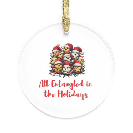 Acrylic Ornaments, Chicken Xmas, Farm House Designs, Country Xmas, Holiday Decorations, Xmas Tree ornaments, Living Room Decor, Xmas gifts The Aurora Touch