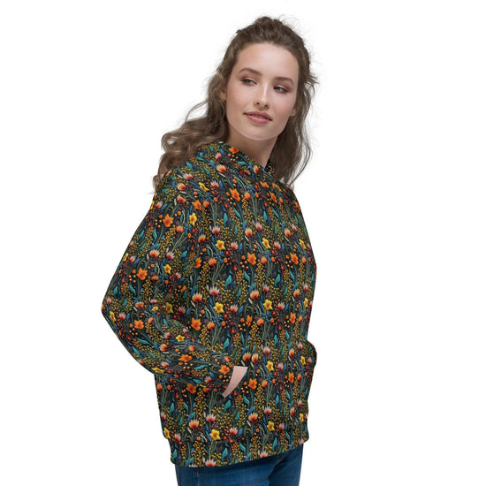 Ultra Comfy All Over Print Hoodie - Chic & Stylish Women&