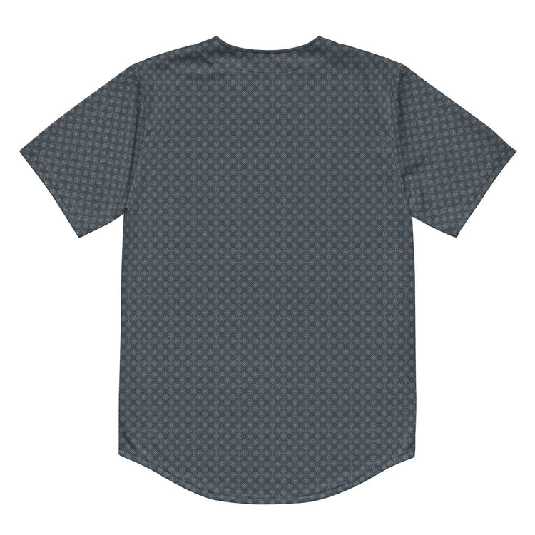 Men’s Geometrical Recycled Baseball Jersey – Eco-Friendly Athletic Wear with Relaxing Casual Stylish Design The Aurora Touch