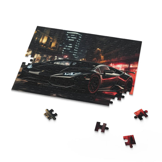 Luxury Sports Car Puzzle, Ideal Gift for Enthusiasts, 120-500 Piece Options, Perfect for Game Night, Auto Lovers, Home Decor, Lamborghini