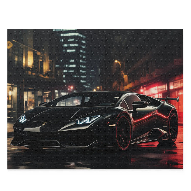Luxury Sports Car Puzzle, Ideal Gift for Enthusiasts, 120-500 Piece Options, Perfect for Game Night, Auto Lovers, Home Decor, Lamborghini
