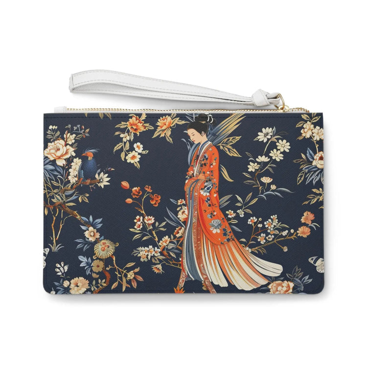 Elegant Floral Clutch Bag, Stylish Evening Purse, Japanese Design Clutch, Accessory for Women, Perfect Gift for Her The Aurora Touch