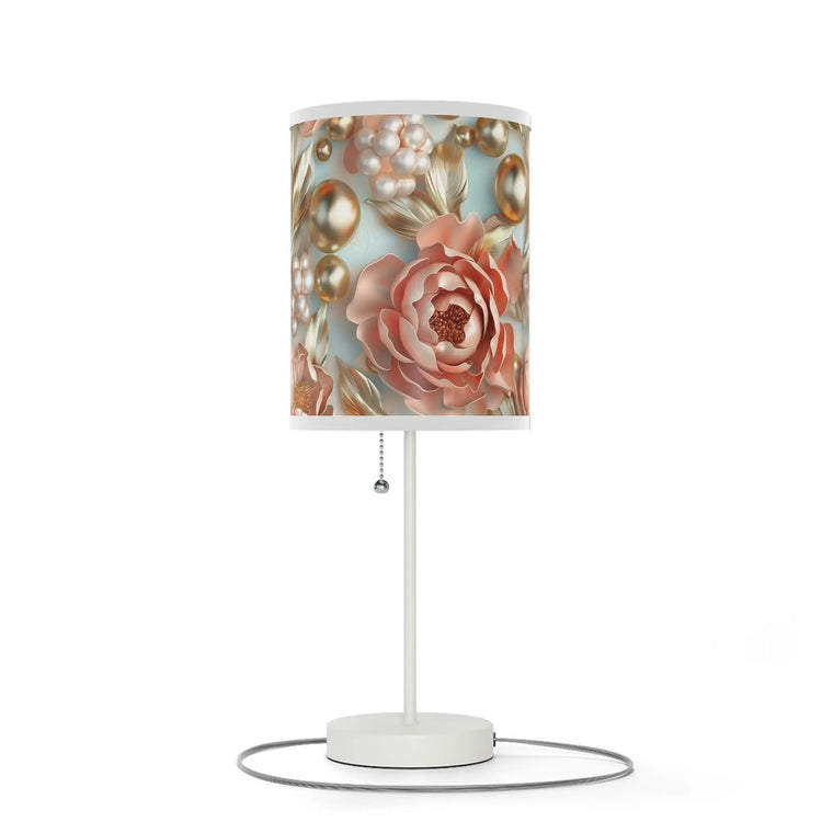Floral Table Lamp, Elegant Decor, Bedside Lighting, Home Gift, Bedroom Decoration, Modern Lighting Fixture, Flower Design The Aurora Touch