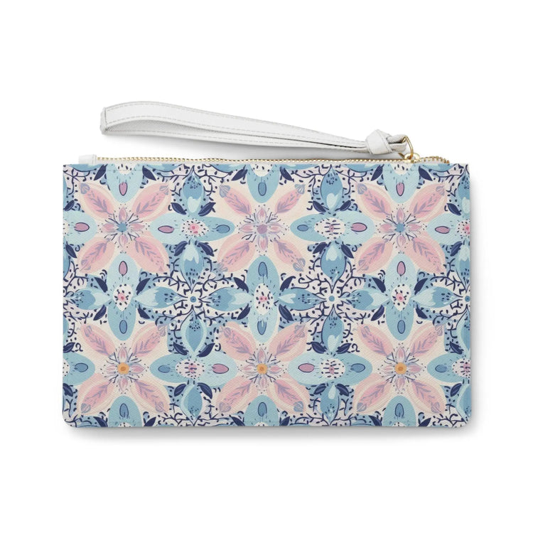 Floral Clutch Bag, Elegant Wristlet, Summer Purse, Travel Accessory, Special Occasion Gift, Boho Chic Handbag The Aurora Touch