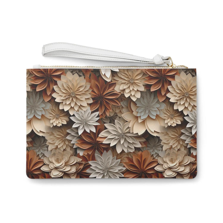 Elegant Floral Clutch Bag, Stylish Wristlet for Weddings, Parties, Everyday Use, Perfect Gift for Her, Boho Chic Accessory The Aurora Touch