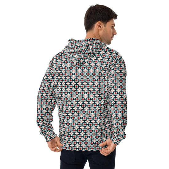 Vibrant All-Over Print Hoodie for Men - Ultra-Soft, Comfortable, Stylish - Perfect for Casual Wear & Bold Fashion Statements The Aurora Touch