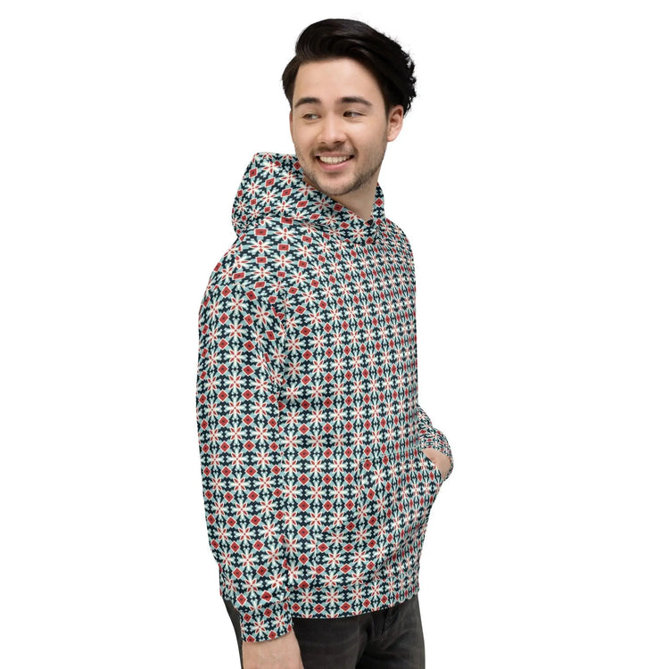 Vibrant All-Over Print Hoodie for Men - Ultra-Soft, Comfortable, Stylish - Perfect for Casual Wear & Bold Fashion Statements The Aurora Touch