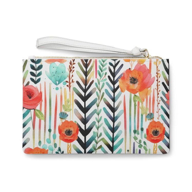 Floral Print Clutch Bag - Chic Handbag for Women, Perfect for Parties, Evenings Out, Gift for Her, Spring Accessories The Aurora Touch