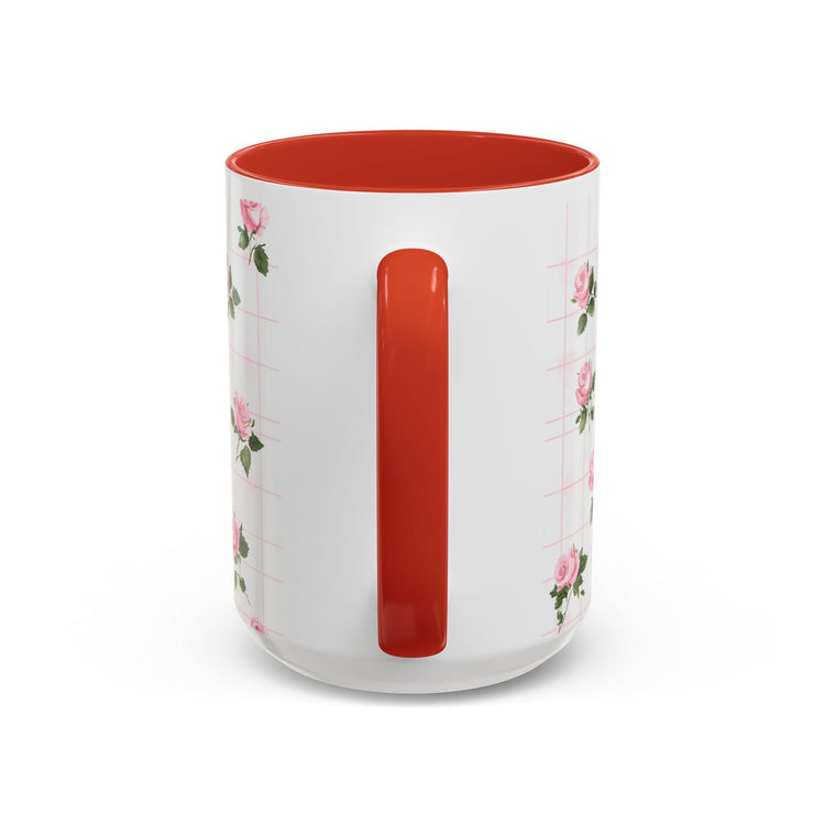 Charming Floral Accent Coffee Mug - Perfect for Tea Lovers, Gift Ideas, Mothers Day, Unique Home Decor, Floral Kitchenware