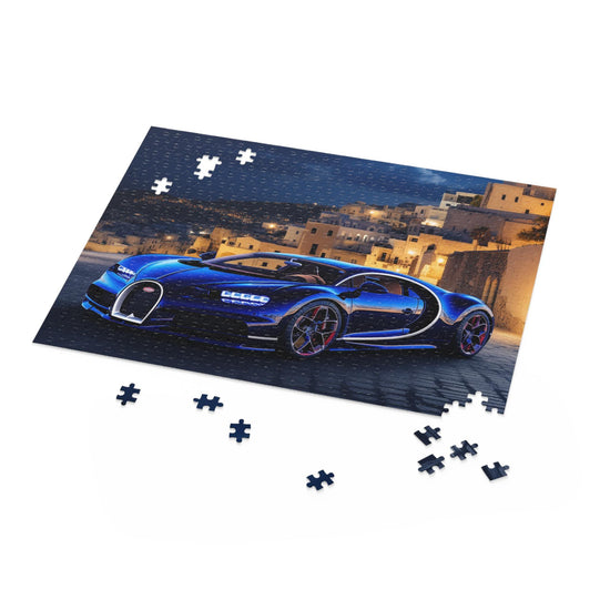 Rompecabezas de coche deportivo de lujo, regalo perfecto para entusiastas de los coches, noche de juegos en familia, rompecabezas de 120 a 500 piezas, decoración del hogar, desafíos y diversión, Bugatti