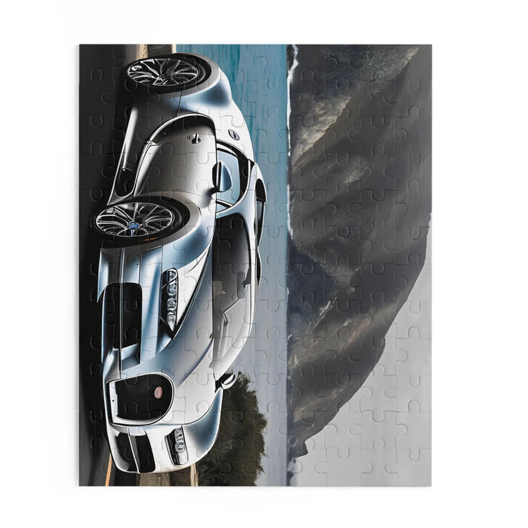 Luxury Car Puzzle, Stunning 3D Bugatti Jigsaw, Perfect Gift for Car Lovers, Family Game Night, Home Decor, 120, 252, 500-Piece The Aurora Touch