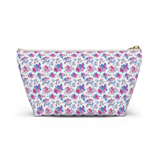 Floral Accessory Pouch, Makeup Bag, Cosmetic Bag, Travel Organizer, Gift for Her, Flower Print Pouch The Aurora Touch