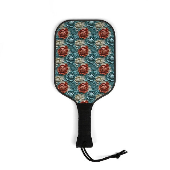 Stylish Pickleball Paddle Set, Fun Sports Gear for Pickleball Lovers, Unique Gift for Athletes, Outdoor Activity Kit, Vibrant Patterned The Aurora Touch