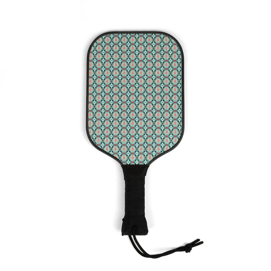 Set de Pickleball Boho: elegante juego de raquetas para juegos divertidos, regalo deportivo, actividades al aire libre, estilo de vida activo y diversión de verano.