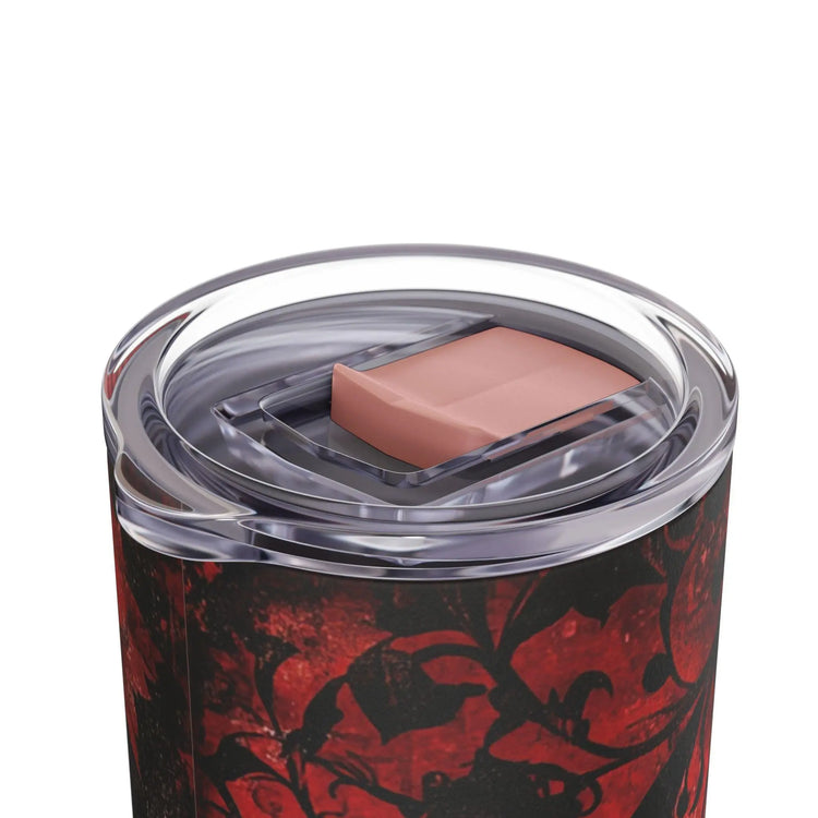 Gothic Chic Skinny Tumbler, 20oz - Stylish Matte Travel Mug for Coffee Lovers, Dark Fantasy Aesthetic, Perfect Gift for Birthdays &